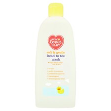 Tesco Loves Baby & Toddler Head To Toe Wash 500Ml