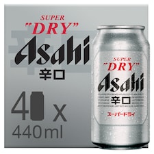 Asahi Super Dry 4x440ml