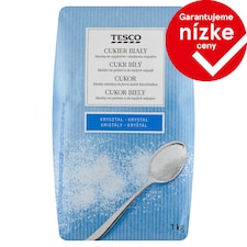 Tesco Cukor biely kryštál 1 kg