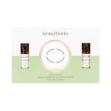 Aromaworks  Lemongrass & Bergamot USB Diffuser Giftset