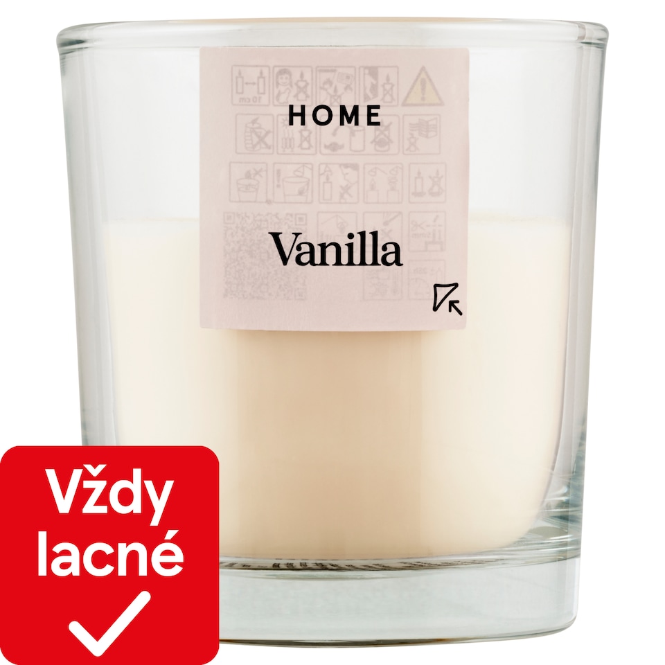 Tesco Home Vanilla Scented Candle 95 g