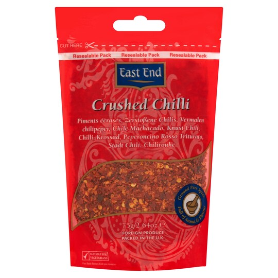 East End Crushed Chilli 75G