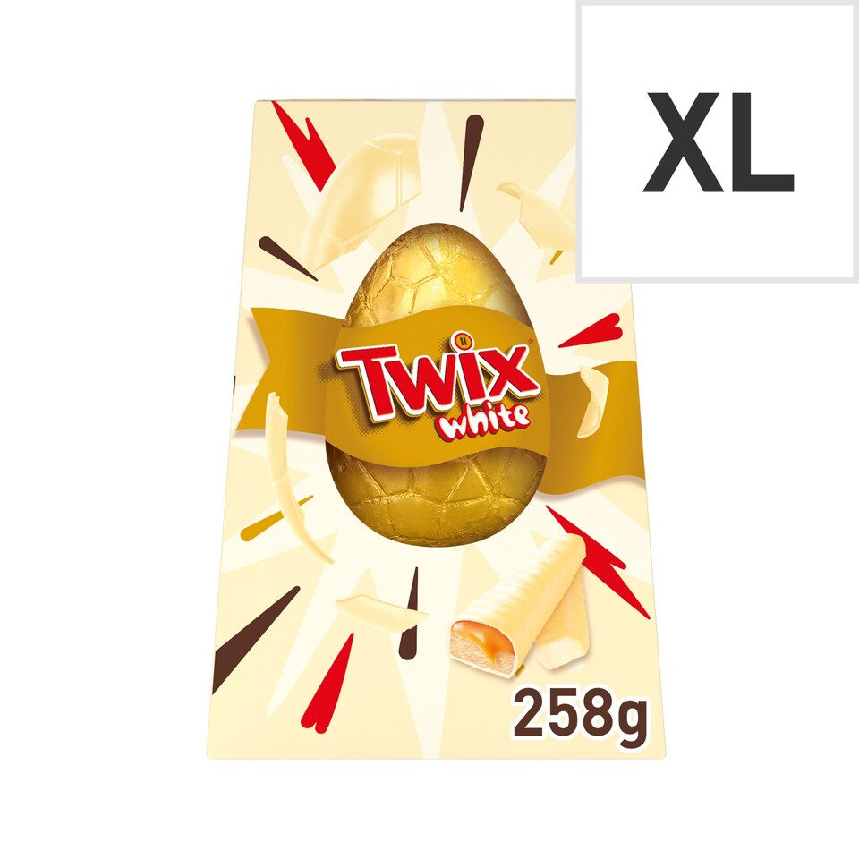 Twix White Chocolate Easter Egg 258g