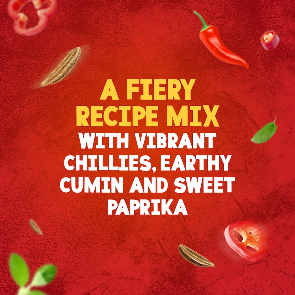 image 1 of Schwartz Hot Chilli Con Carne Recipe Mix 41g 