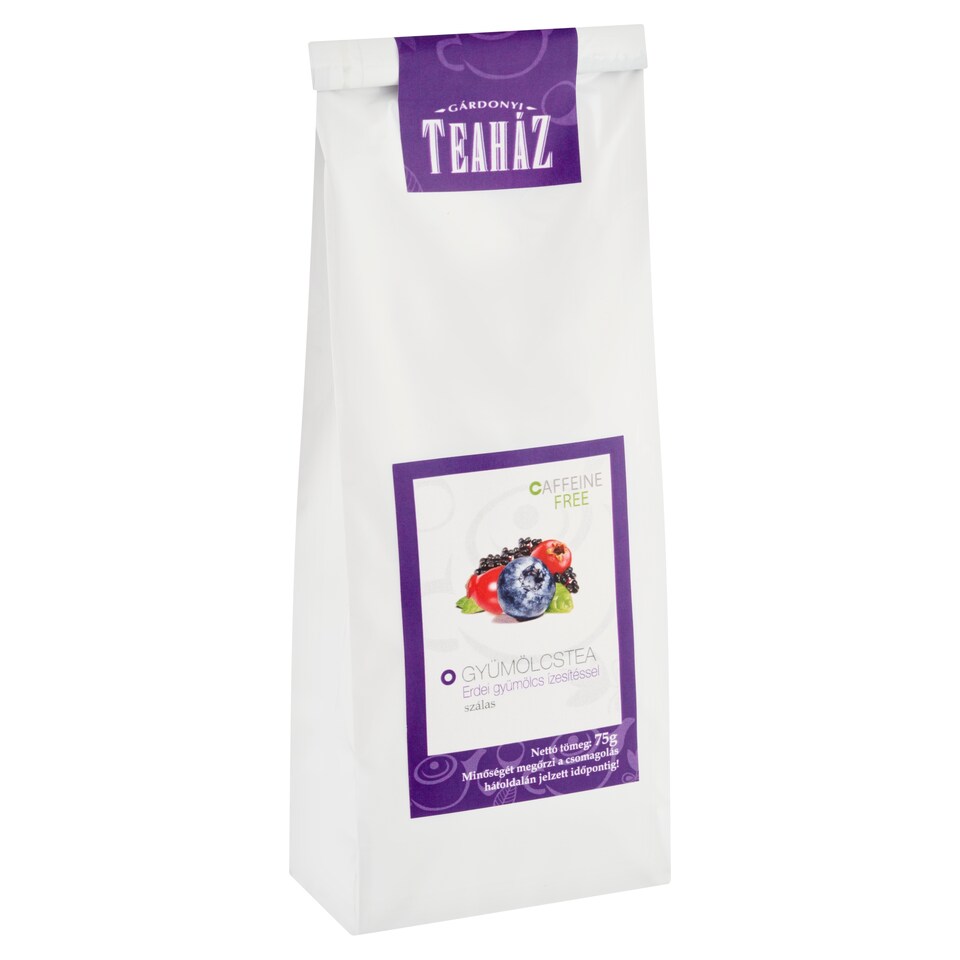 Gárdonyi Teaház szálas gyümölcstea erdei gyümölcs ízesítéssel 75 g  1. kép
