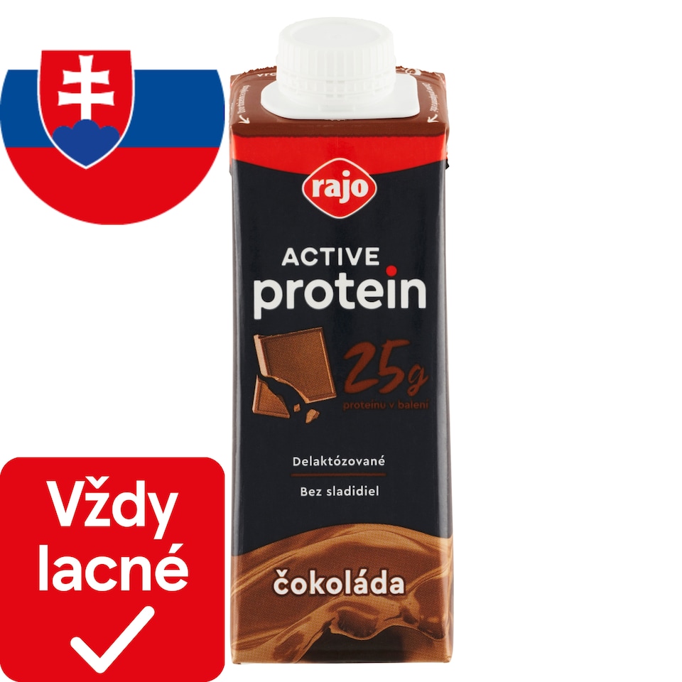 obrázok 1 z Rajo Active Protein Čokoláda 250 ml