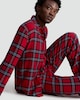 image 3 of F&F Check Woven Matching Family Christmas Pyjamas in Red