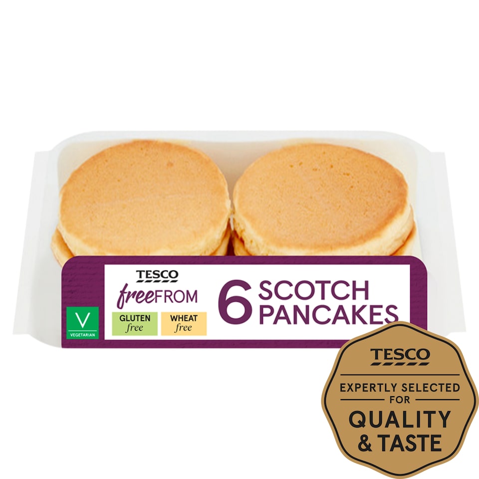 Tesco Free From 6 Scotch Pancakes