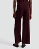 image 3 of F&F Wide Leg Co-ord Trousers with Cotton in Burgundy