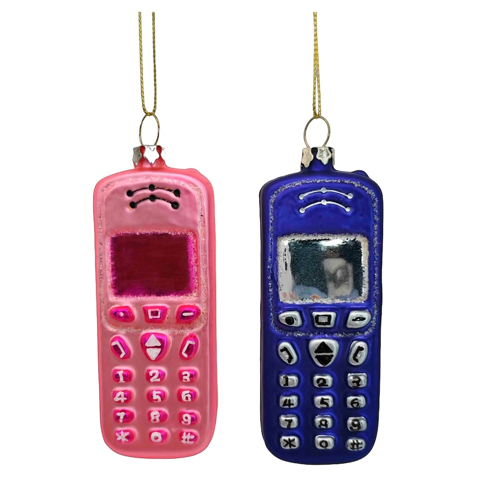 Bayswood Phone Hanging Christmas Decoration Assortment