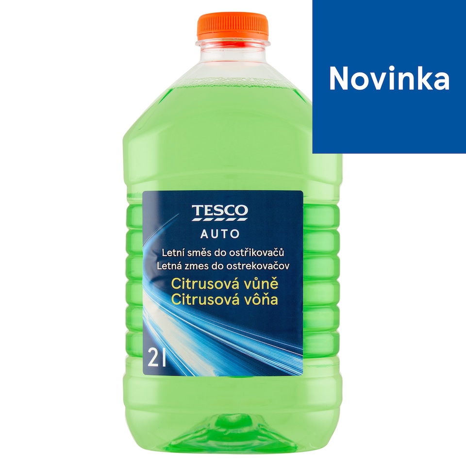 Tesco Auto Letná zmes do ostrekovačov citrusová vôňa 2 l
