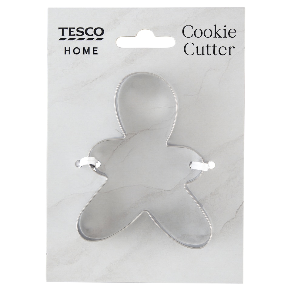 Tesco Home Ginger Bread Man Shape Cookie Cutter 1 pc