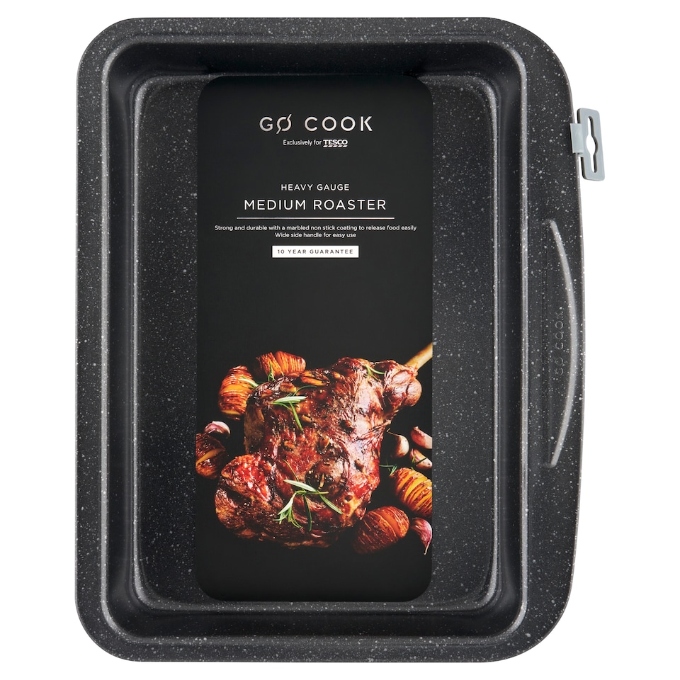 Tesco Go Cook Medium Roaster 32.5 x 22.5 cm
