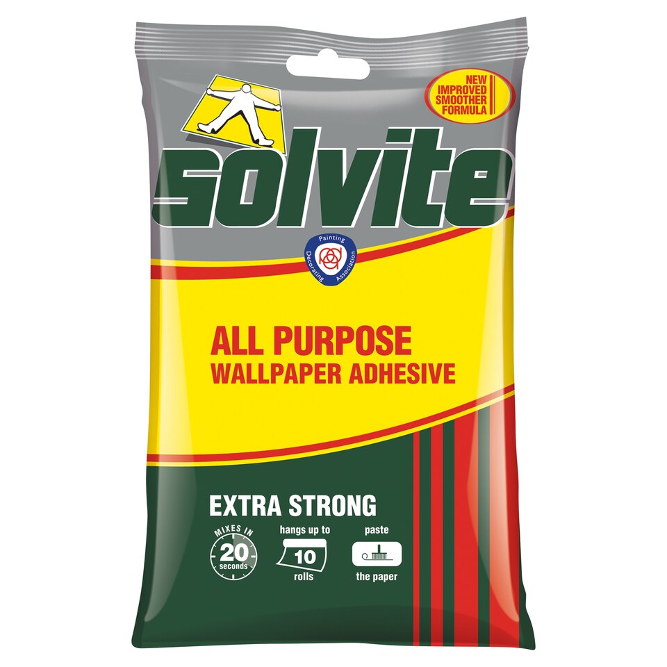 Solvite Wallpaper Paste Economy 10 Roll