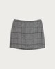 image 4 of F&F Checked Mini Skirt in Black