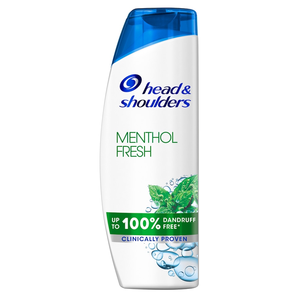 Head & Shoulders Menthol Fresh korpásodás elleni sampon 250ml napi használatra. Tiszta érzet 1. kép