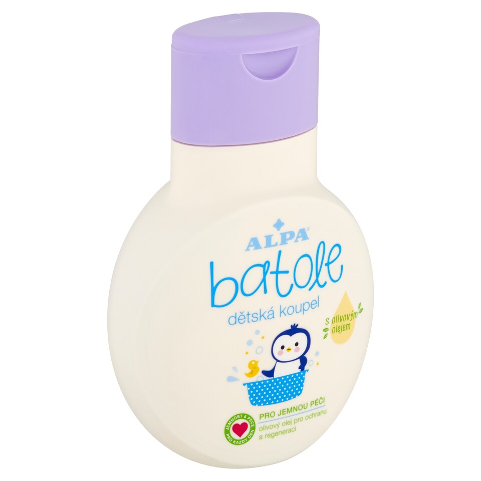 Alpa Batole dětská koupel s olivovým olejem 200ml