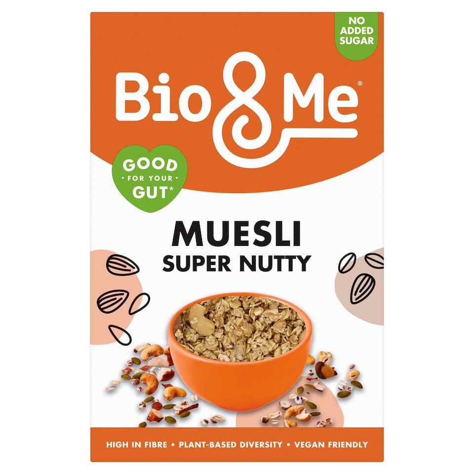 Bio&Me, Muesli, Super Nutty, 450g
