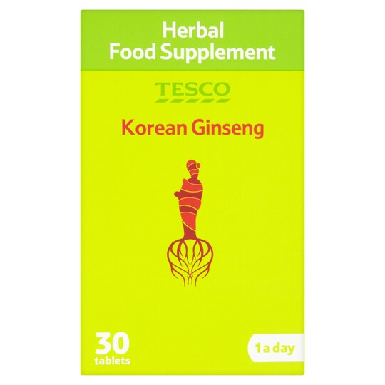 Tesco Korean Ginseng X 30