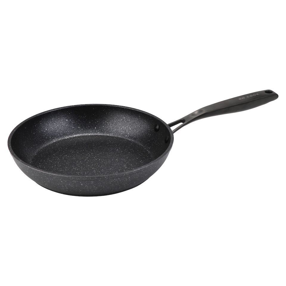 image 1 of Go Cook Black Oven Safe Frypan 24cm