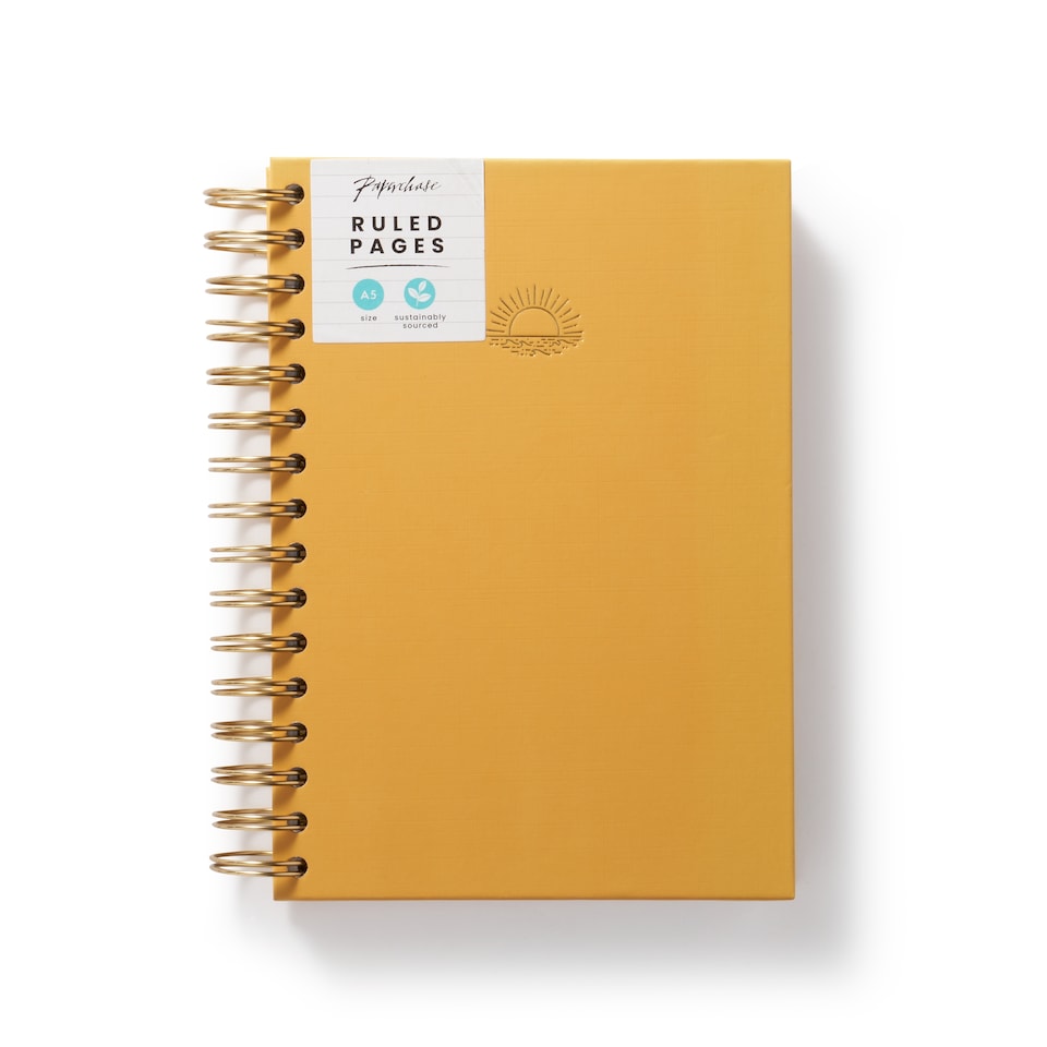 image 1 of Paperchase Icons A5 Sunshine Notebook