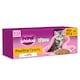 image 1 of Whiskas Kitten Cat Food Pouches Poultry Feasts in Jelly 40x85g