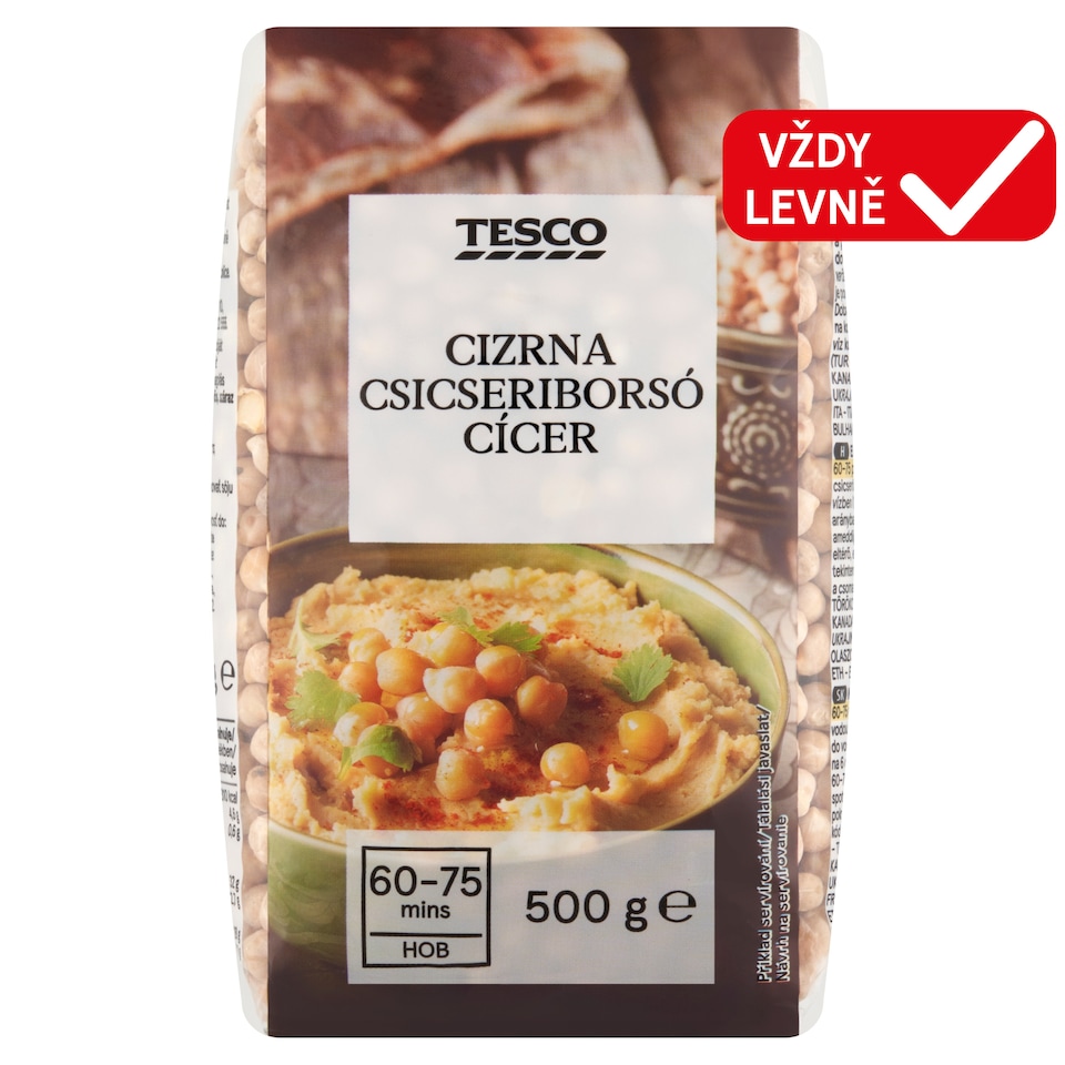Tesco Cizrna 500g
