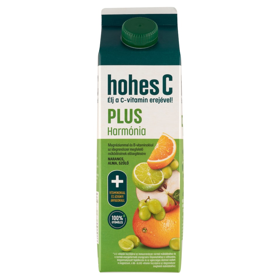 Hohes C Plus Harmónia 100% vegyes gyümölcslé 1 l