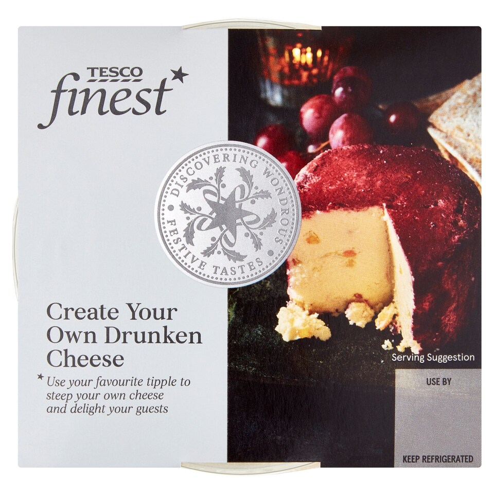 Tesco Finest Create Your Own Drunken Cheese 200G