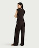 image 3 of F&F Textured Ruched Top in Brown