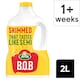 image 1 of Arla BOB Skimmed Milk 2L Tastes like Semi Skimmed