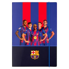 FCB Cardboard Rubber Folder A5