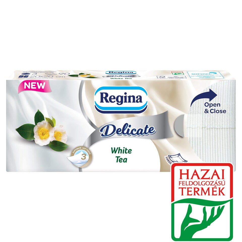 Regina Delicate White Tea Handkerchiefs 3 Ply 90 pcs