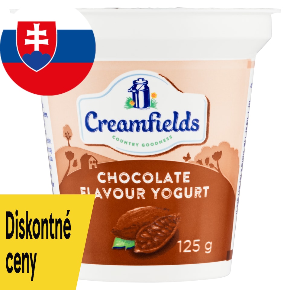 Creamfields Jogurt s čokoládovou príchuťou 125 g