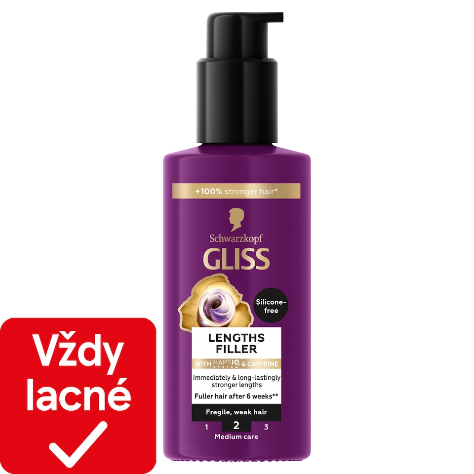 obrázok 1 z Schwarzkopf Gliss Full Hair Wonder vlasová starostlivosť na posilnenie dĺžok 100 ml