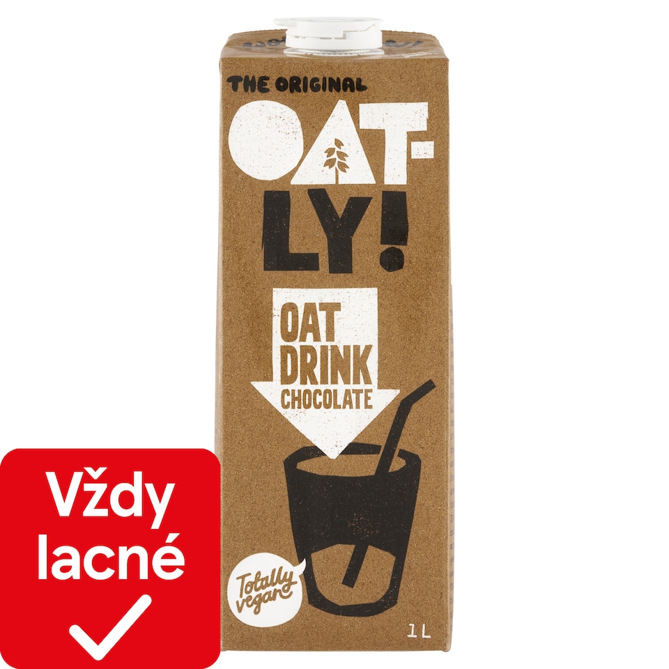 obrázok 1 z Oatly! Ovsený nápoj s čokoládovou príchuťou 1 l