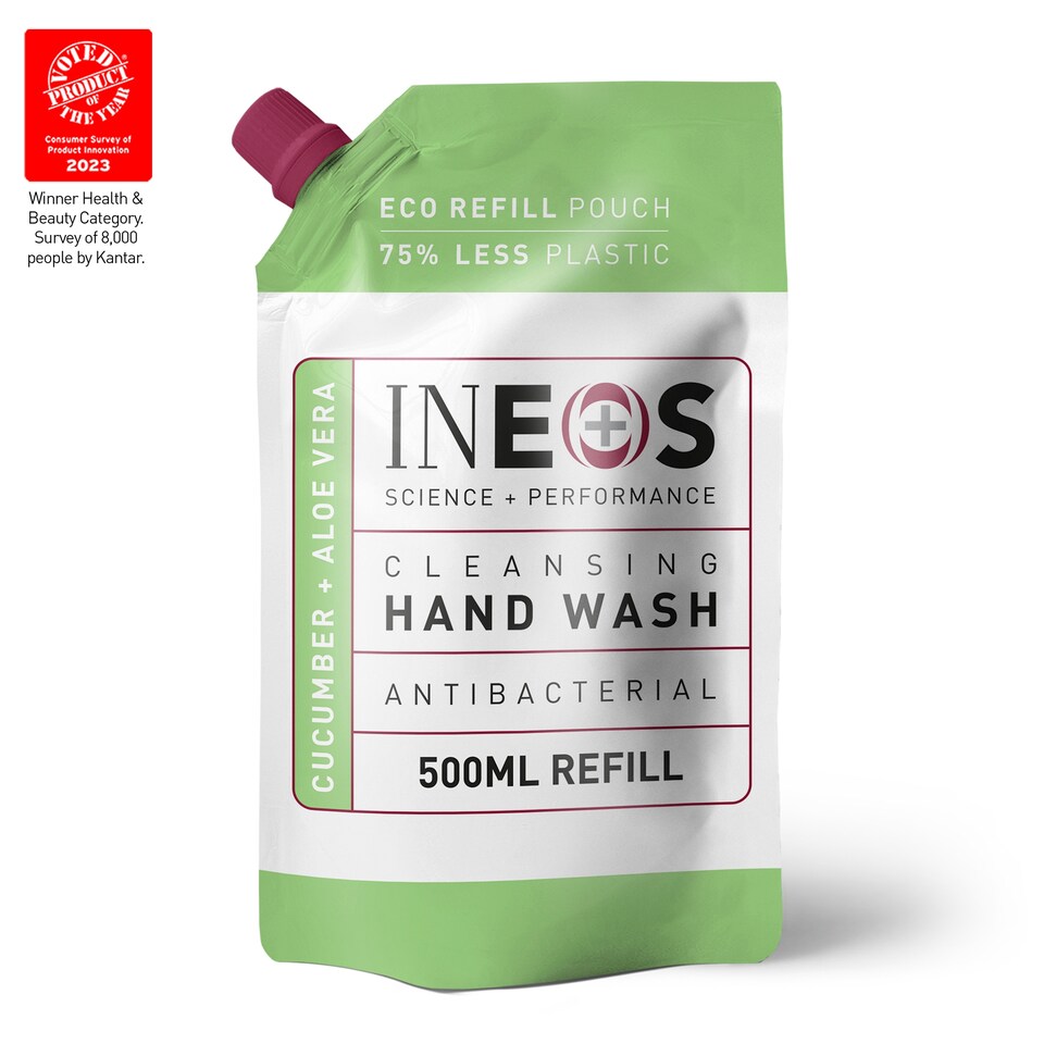 Ineos Hand Wash Refill Cucumber And Aloe Vera 500Ml