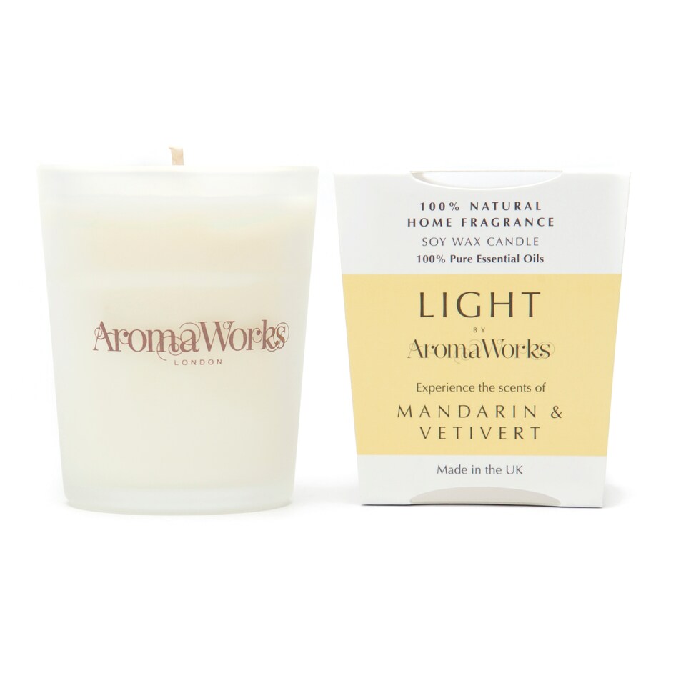 Aromaworks Light Mandarin & Vtivert Votive 70G