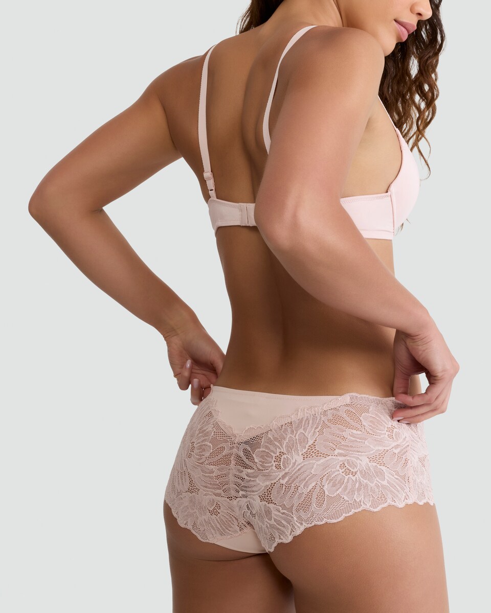 image 1 of F&F 3-Pack Full Brief Galloon Lace Trim Knickers in Multi