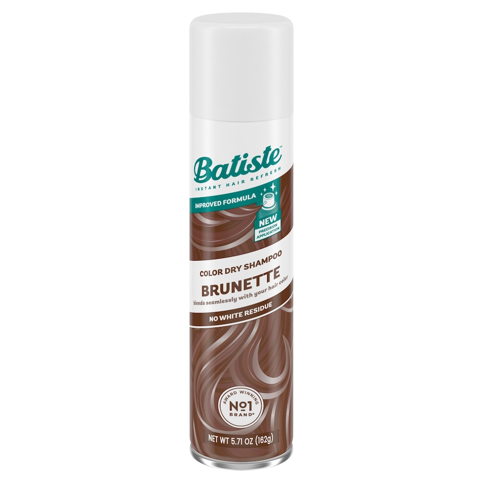 Batiste Brunette Dry Shampoo for Light Brown & Brown Hair 200 ml