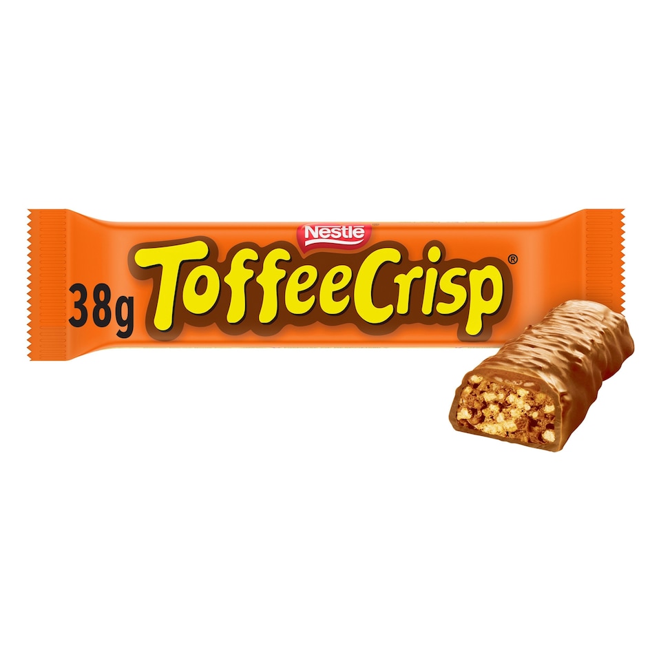 Toffee Crisp Milk Chocolate Bar 38G