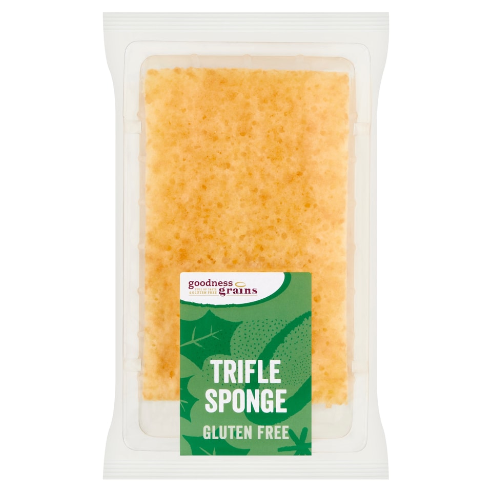 Goodness Grains Gluten Free Trifle Sponge 160G