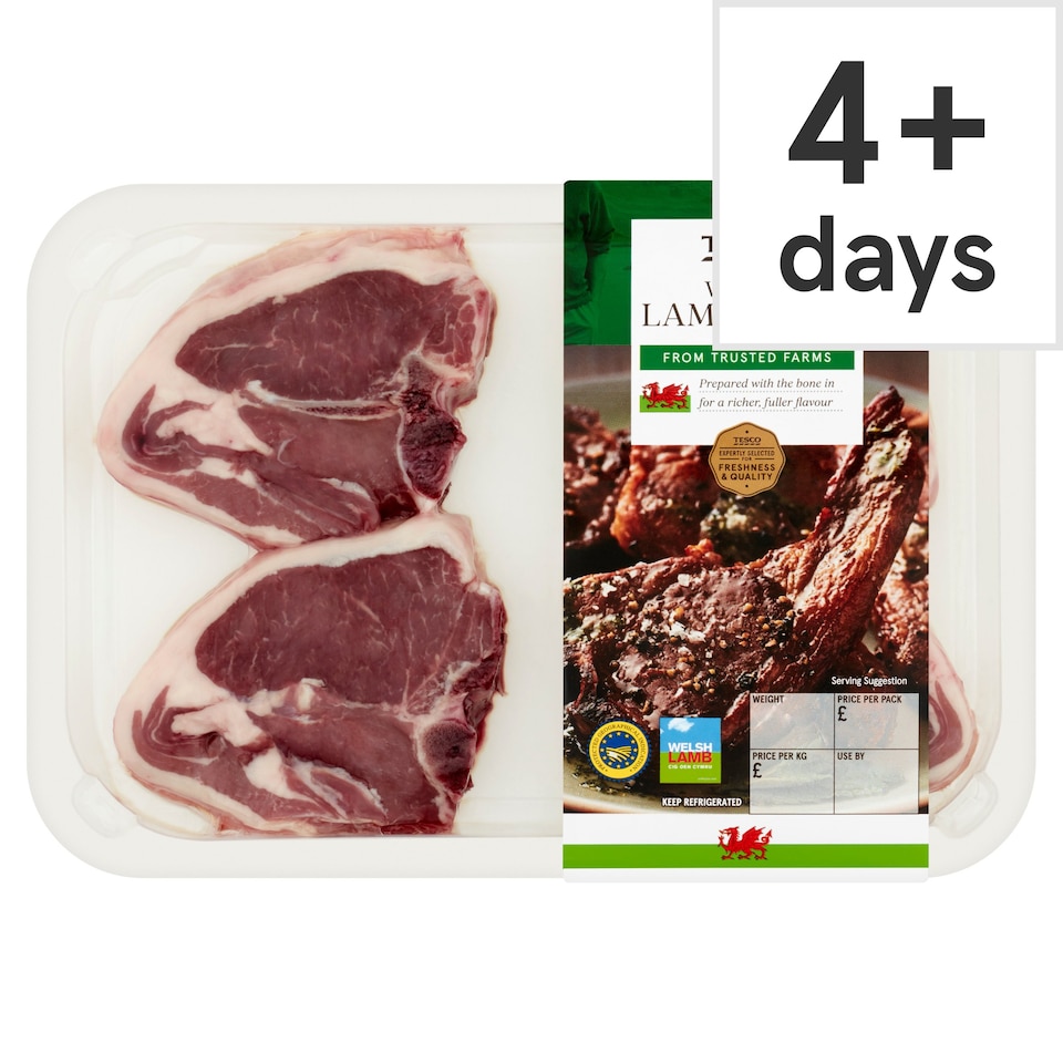 Tesco Welsh Lamb Chops 300g
