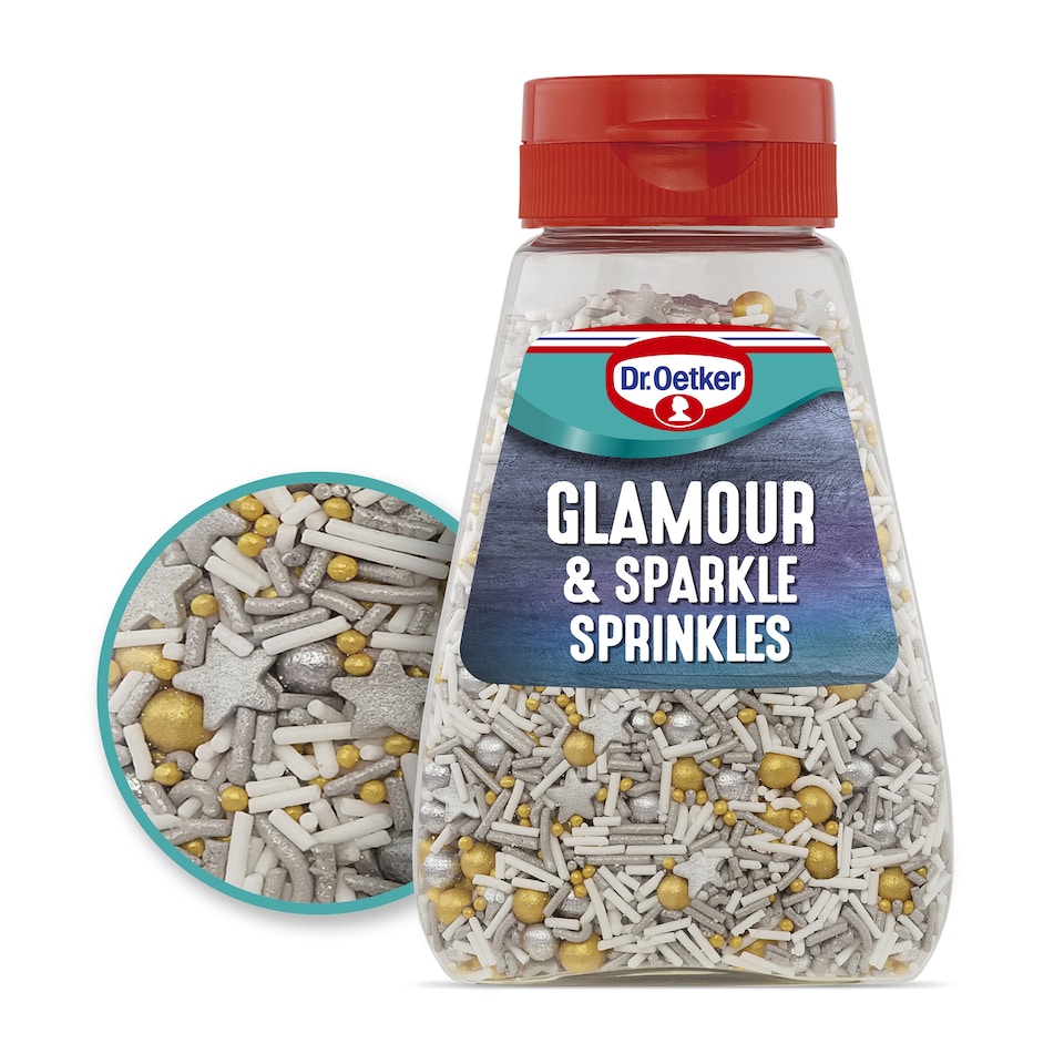 Dr Oetker Glamour& Sparkle Sprinkles 115G