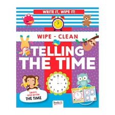 Wipe clean Tell the time
