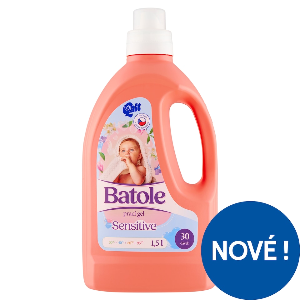 Obrázek 1 pro produkt Qalt Batole Sensitive prací gel 30 praní 1,5l