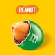 image 2 of M&M's Peanut Milk Chocolate Bag Pouch 112g