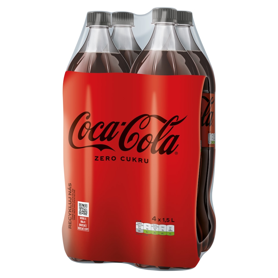 Coca-Cola Zero 4 x 1.5L