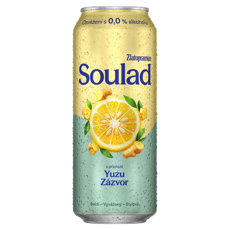 image 1 of Zlatopramen Soulad with Yuzu, Ginger Flavor 0.5L