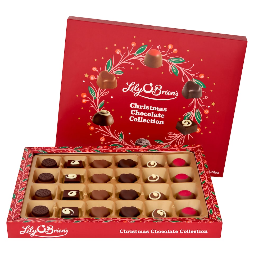 image 1 of Lily O'Brien's Christmas Chocolate Collection 248g